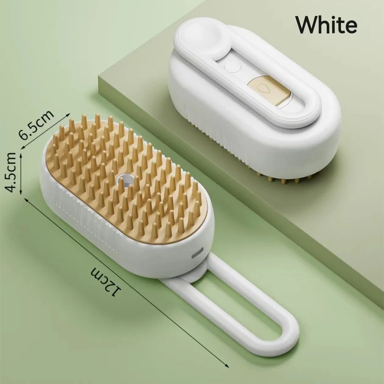 3-in-1 Dog Hair Brush Cat Hair Electric  Anti Flying Pet Cleaning Brush Steam Spray Massage Hair Removal Comb