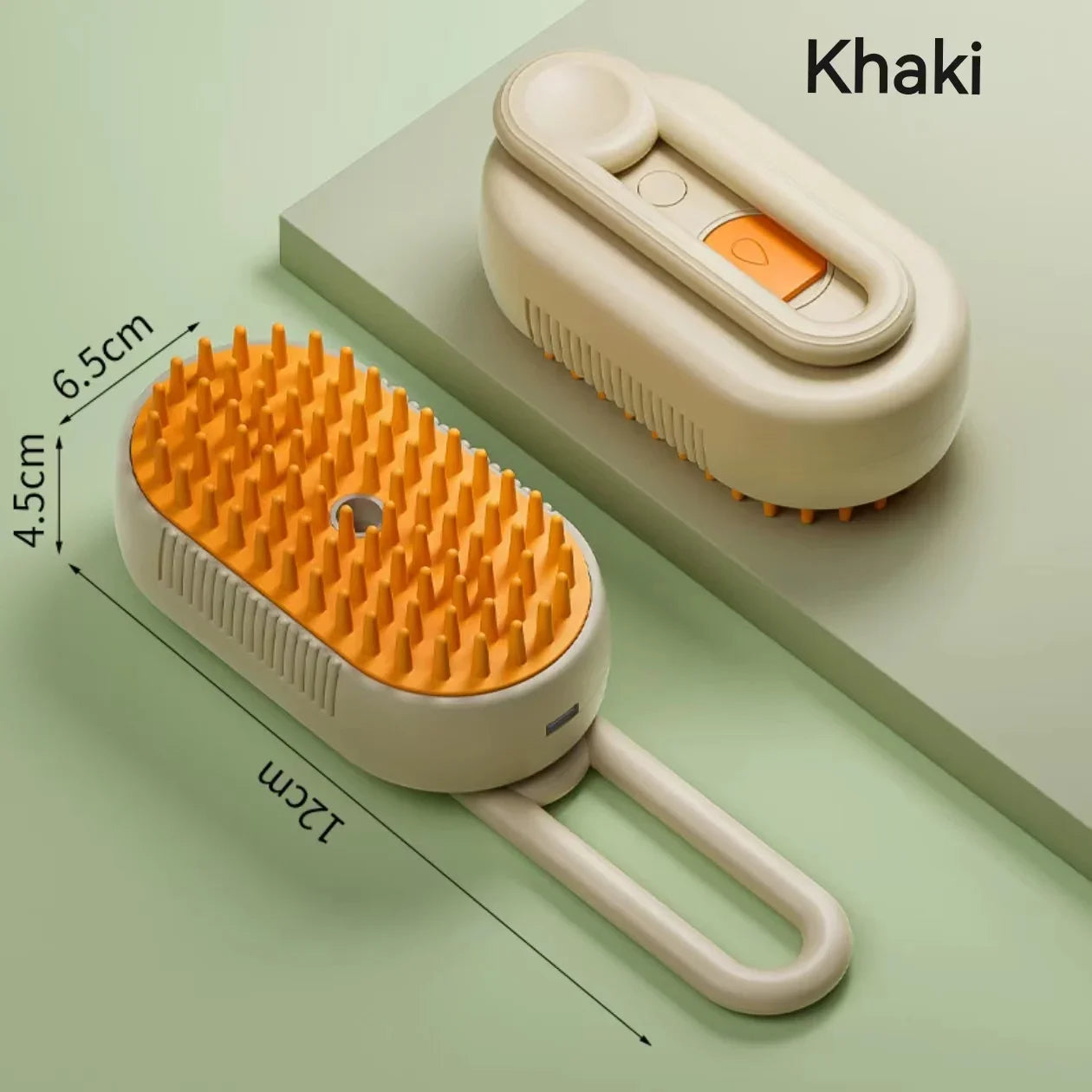 3-in-1 Dog Hair Brush Cat Hair Electric  Anti Flying Pet Cleaning Brush Steam Spray Massage Hair Removal Comb